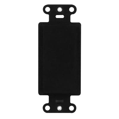 WP3410BK | Blank Decorator Outlet Strap Series