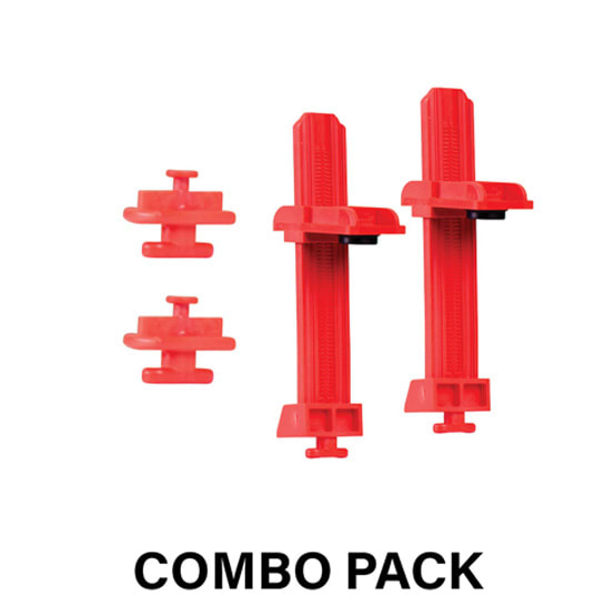 AC1051RCKH4 | Forward Combo Pack - Small Device Mounting Clamps and Keyhole Post Clips Series