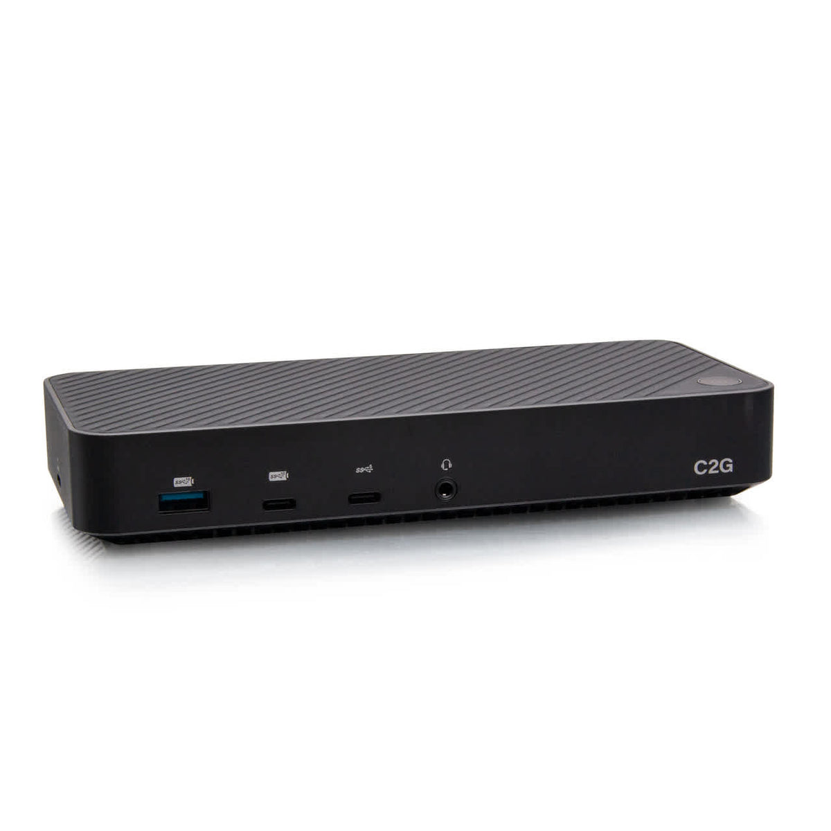 C2G54538 | USB-C® 11-in-1 Hybrid DisplayLink and DP Alt Mode Triple 4K Docking Station with HDMI®, DisplayPort™, Ethernet, USB, 3.5mm Audio and Power Delivery up to 100W Series