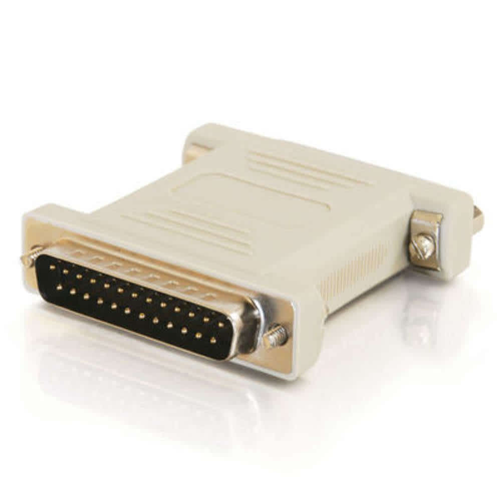 CG02469 | DB25 Male to DB25 Female Serial RS232 Null Modem Adapter Series