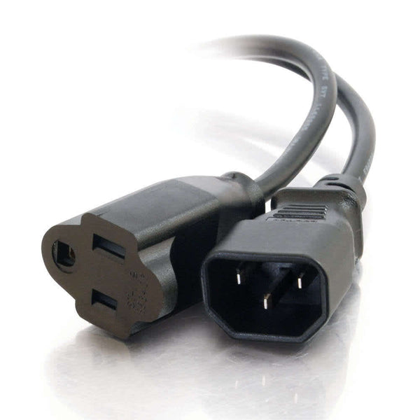 CG03147 | 18 AWG Monitor Power Adapter Cord (IEC320C14 to NEMA 5-15R) Series