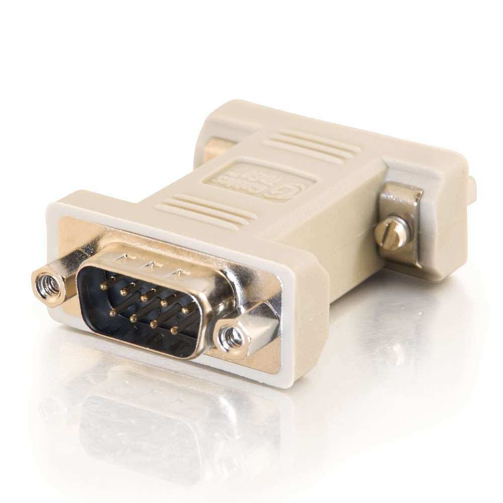 CG08075 | DB9 Male to DB9 Female Serial RS232 Null Modem Adapter Series
