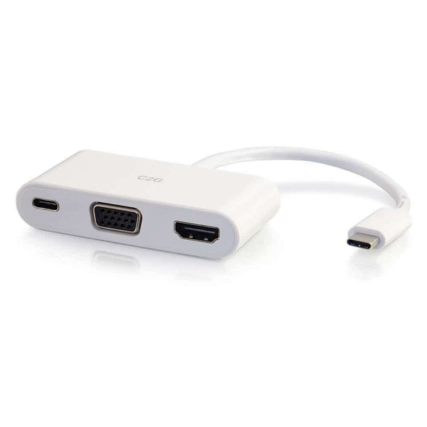 CG26885 | USB-C® to 4K HDMI® and VGA Multiport Adapter with Power Delivery up to 60W Series