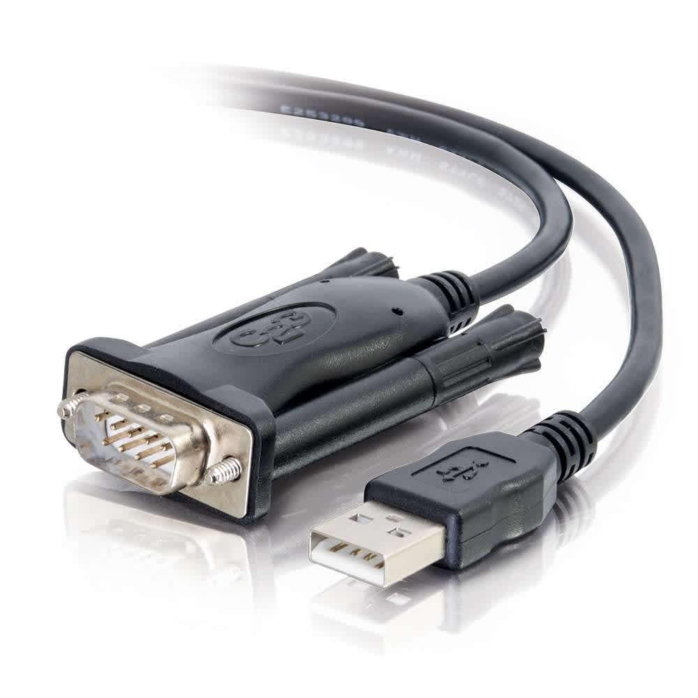 CG26887 | 5 ft USB to DB9 Male Serial RS232 Adapter Cable Series
