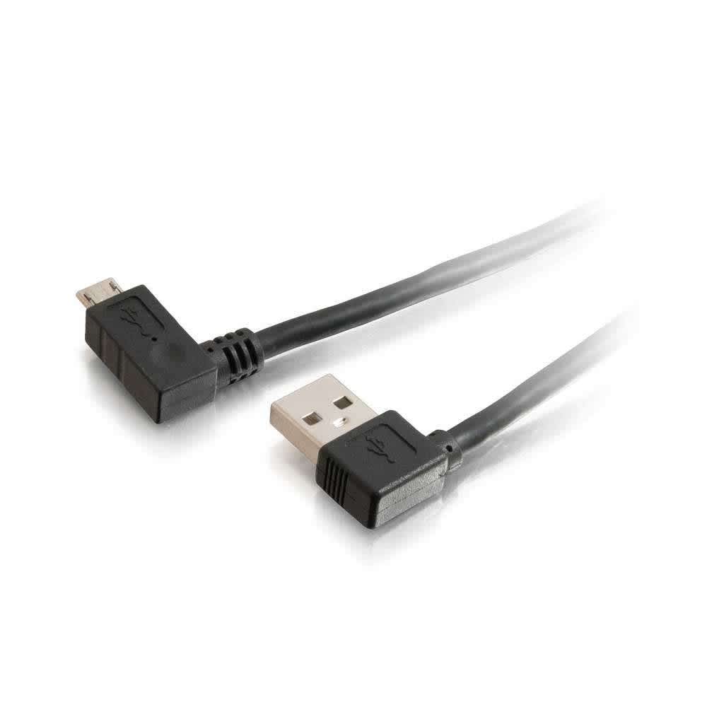 CG28116 | USB 2.0 A Right Angle Male to Micro-USB B Right Angle Male Cable Series