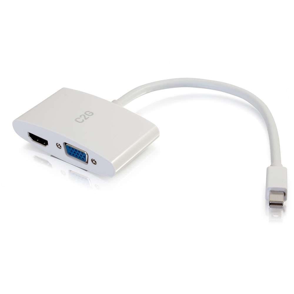 CG28272 | 8 inch Mini DisplayPort™ Male to 4K HDMI® or VGA Female Adapter Converter Series
