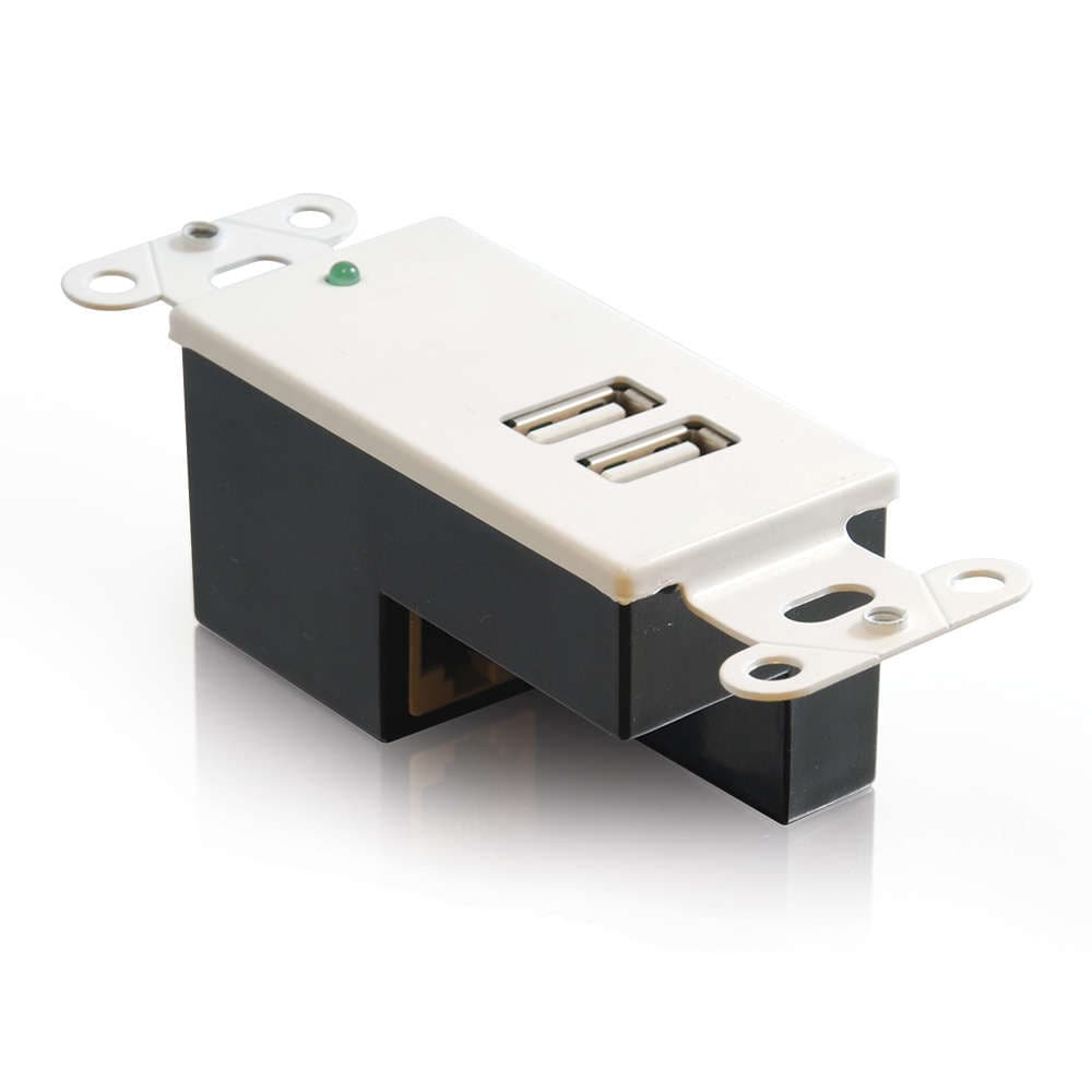 CG29345 | 2-Port USB 1.1 Over Cat5 Superbooster™ Extender Wall Plate Receiver Series