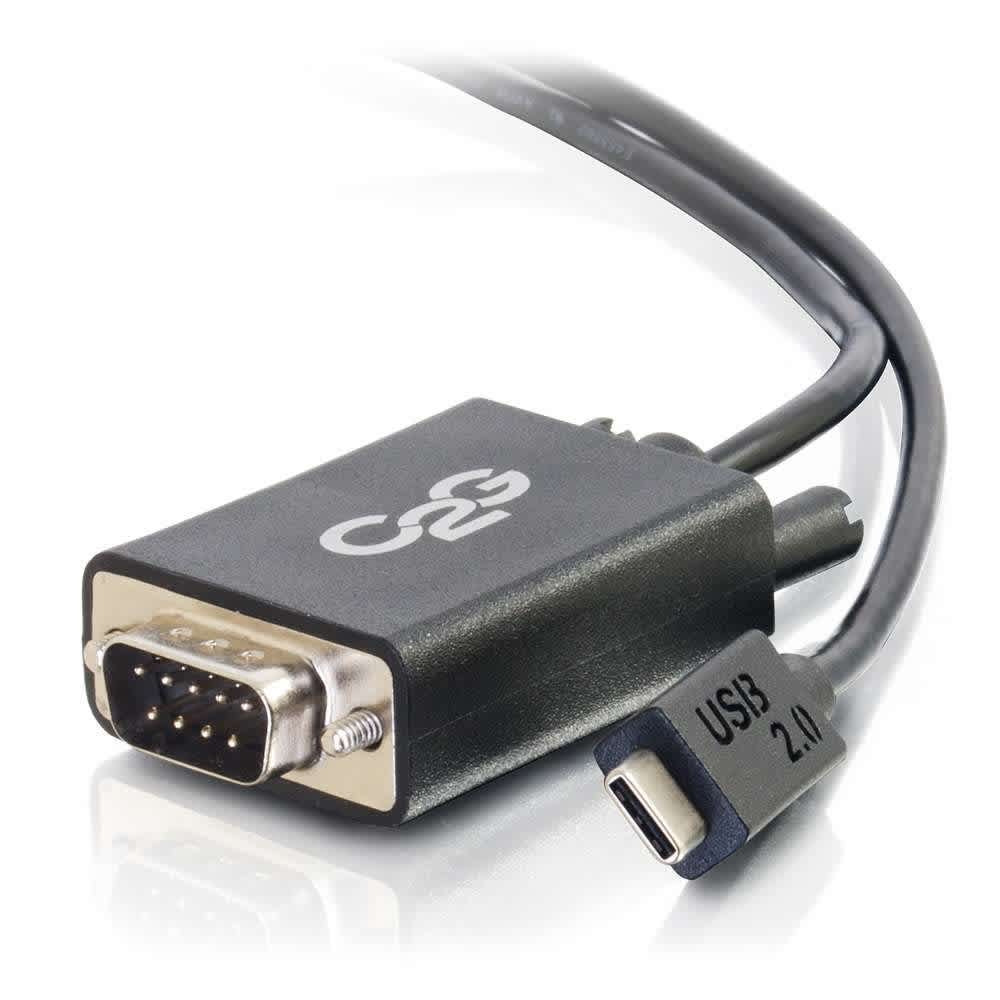 CG29470 | 3 ft USB 2.0 USB-C to DB9 Serial RS232 Adapter Cable Series