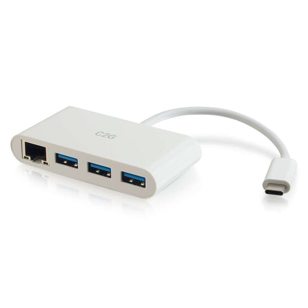CG29746 | USB-C® to Ethernet Adapter with 3-Port USB Hub Series