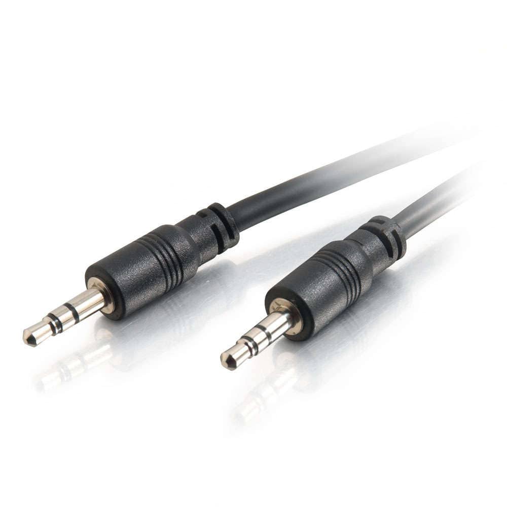 CG40108 | 3.5mm Stereo Audio Cable With Low Profile Connectors M/M - In-Wall CMG-Rated Series
