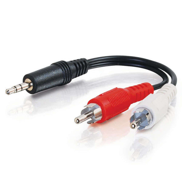 CG40423 | Value Series™ One 3.5mm Stereo Male To Two RCA Stereo Male Y-Cable Series