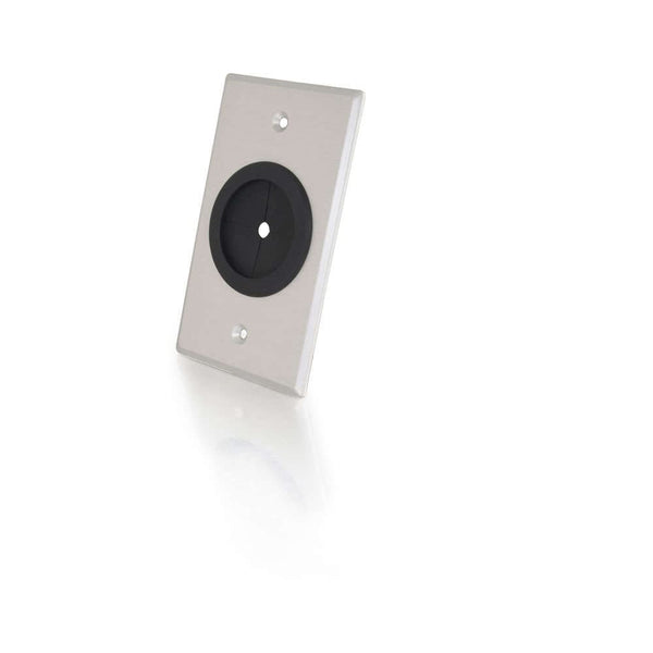 CG40489 | Grommet Cable Pass Through Single Gang Wall Plate Series
