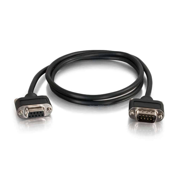 CG52187 | Serial RS232 DB9 Null Modem Cable with Low Profile Connectors M/F - In-Wall CMG-Rated Series