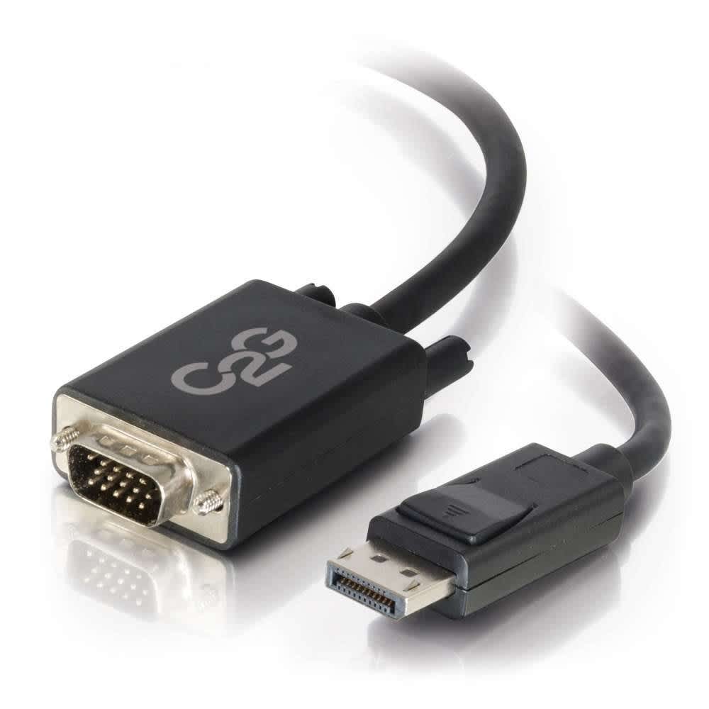 CG54331 | DisplayPort™ Male to VGA Male Active Adapter Cable - Black Series