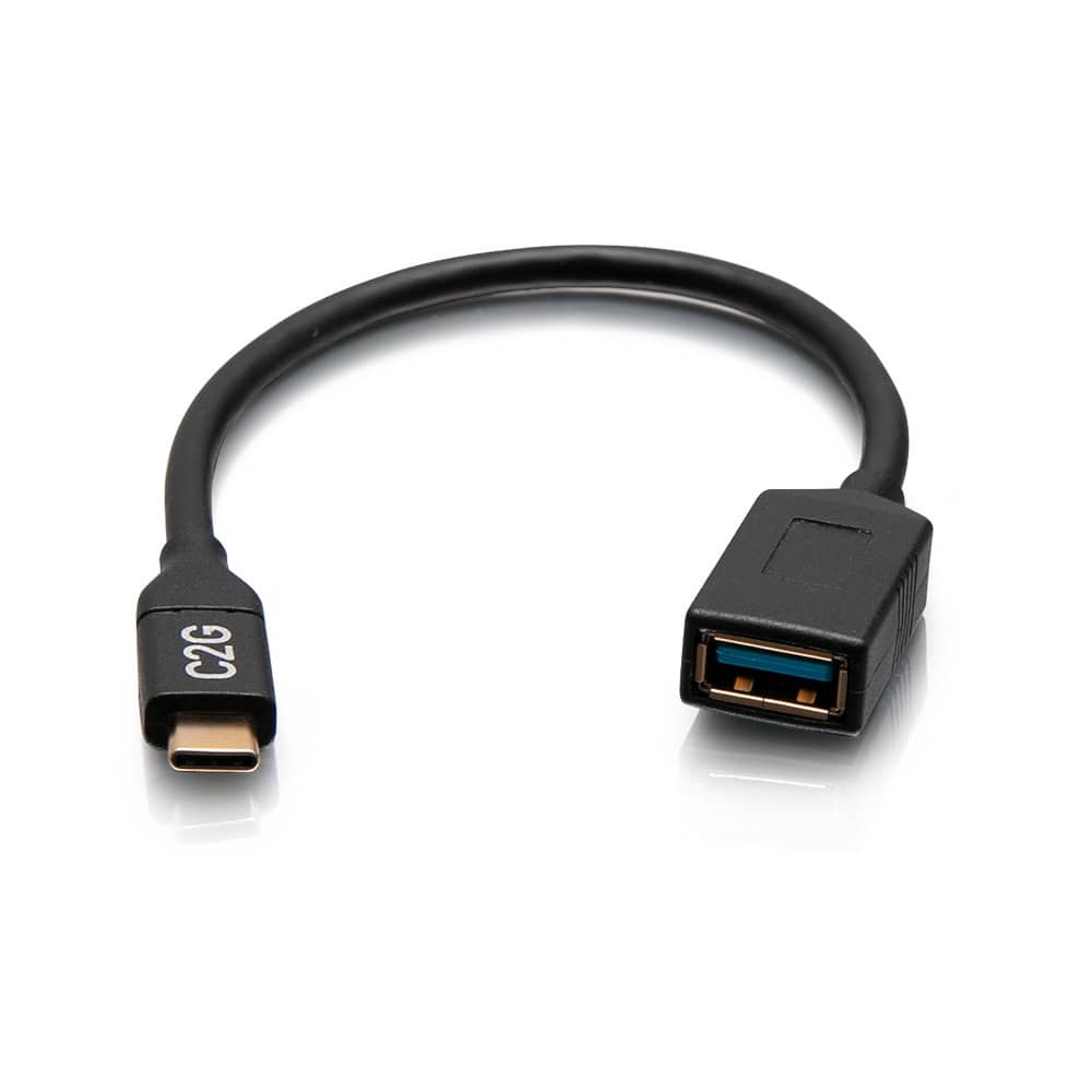C2G29515 | USB-C® Male to USB-A Female Adapter Converter - USB 3.2 Gen 1 (5Gbps) Series