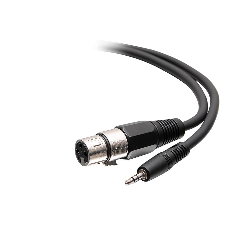 C2G41469 | 3.5mm Male 3 Position TRS to Female XLR Cable Series