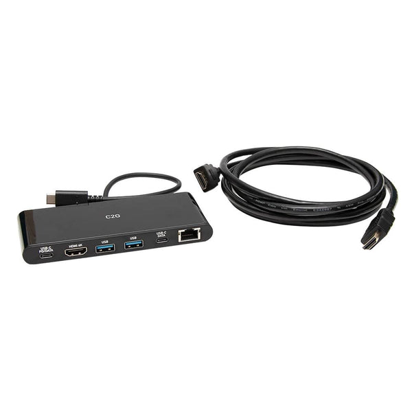 C2G54479 | USB-C® 6-in-1 Mini Dock Kit for Laptops Series