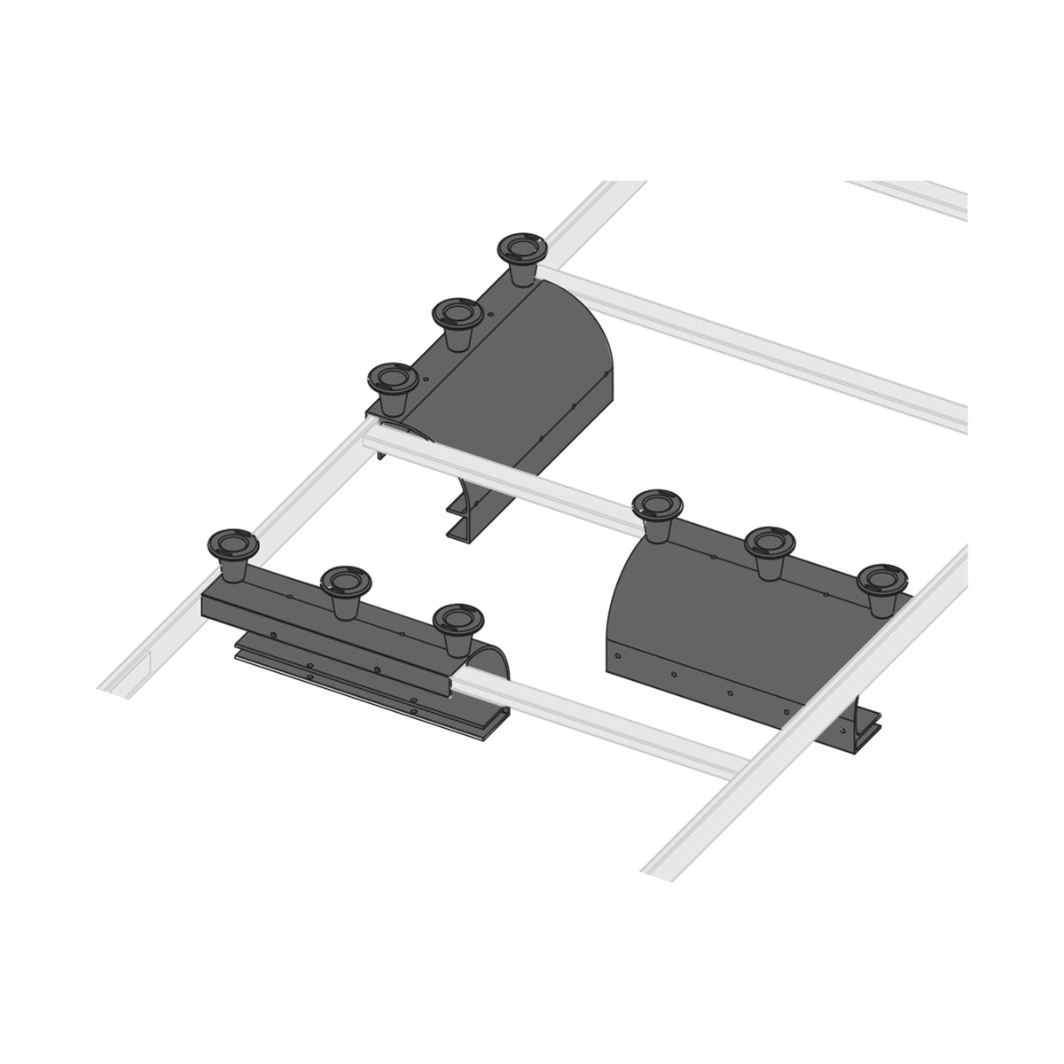 CLH-ED11-4 | Cable Ladder End Drops Series