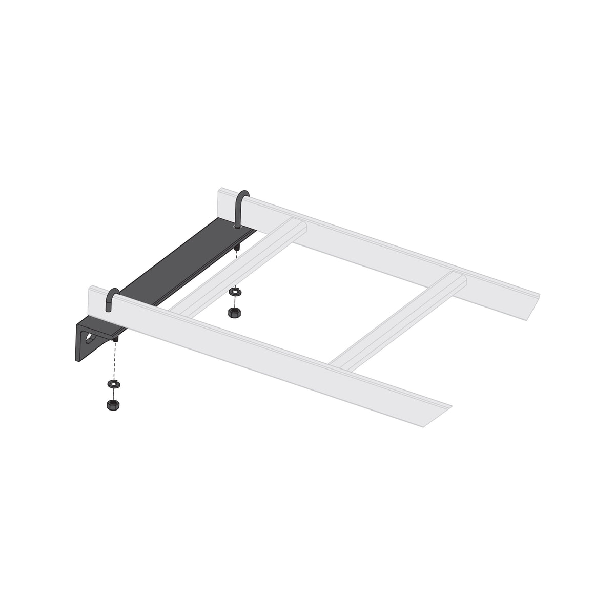 CLH-WRS | Cable Ladder Wall Support Bracket Series