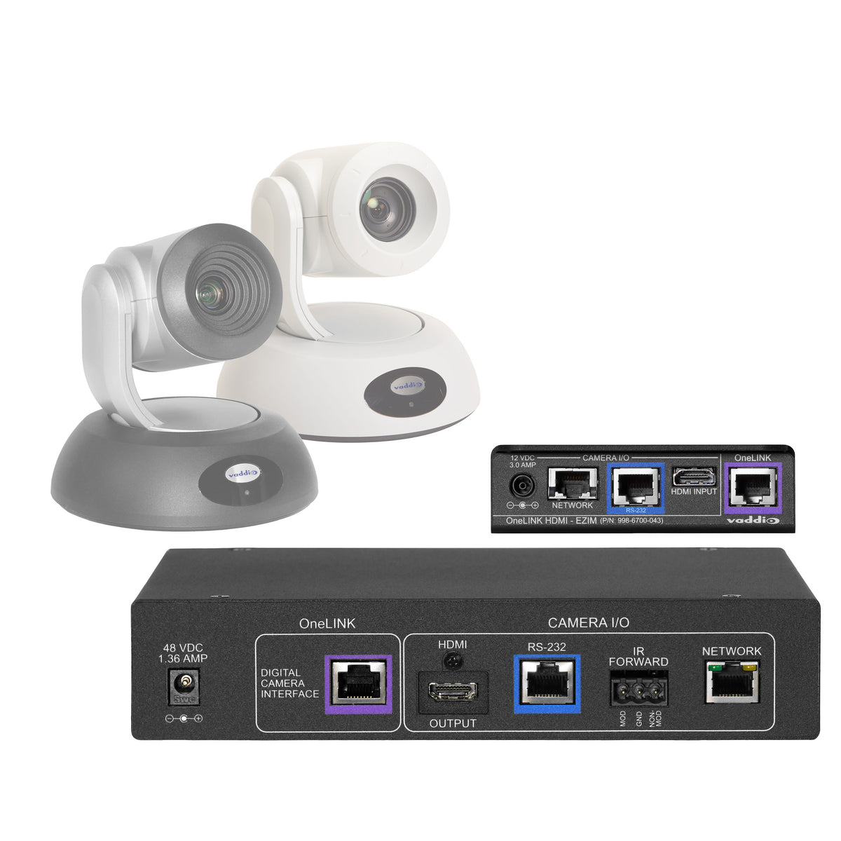 999-9540-000 | Polycom Codec Kit for OneLINK HDMI to RoboSHOT HDMI Cameras Series