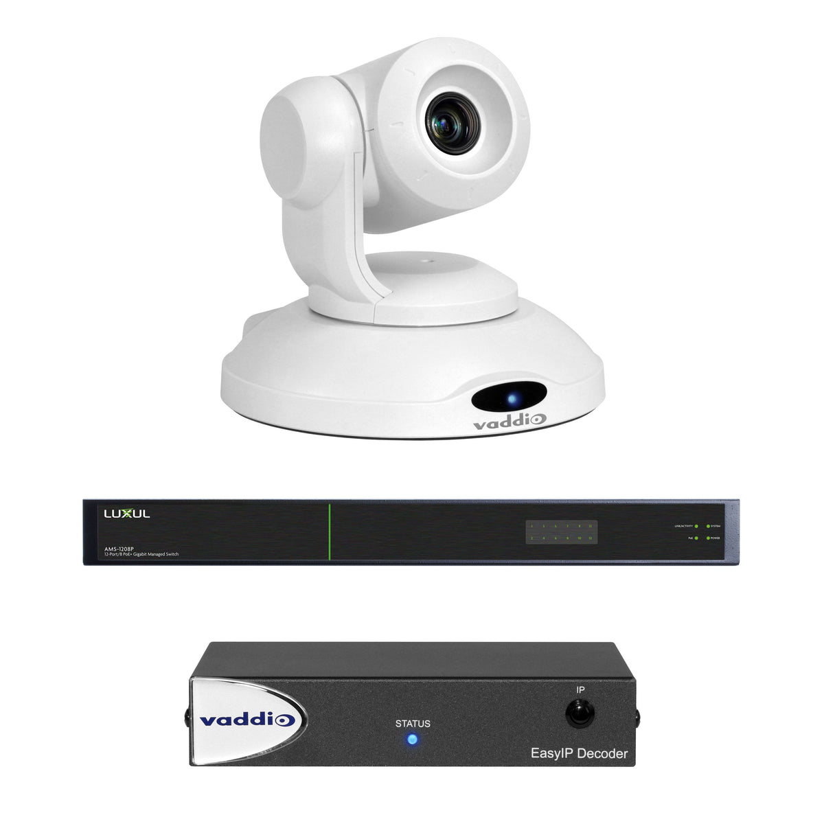 999-30201-000W | EasyIP 10 Base Kit with Professional IP PTZ Camera Series