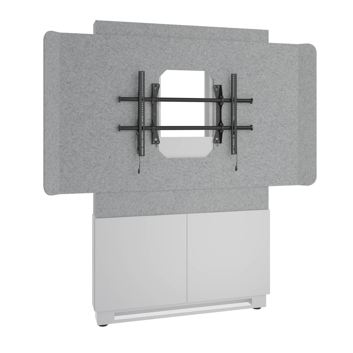 FM-DS-4875FW-BD8W | Forum™ Collaboration Suite Display Stand and Shroud Series