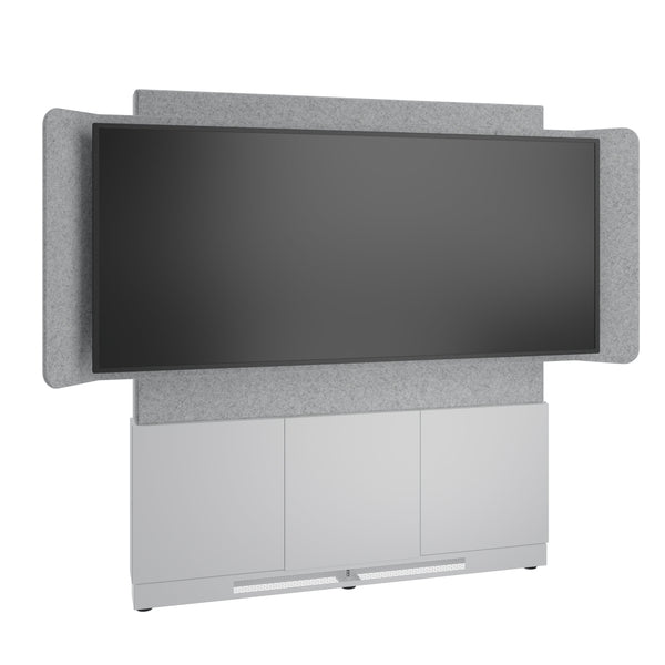 FM-DS-6675FW-KD8W | Forum™ Collaboration Suite Display Stand and Shroud Series