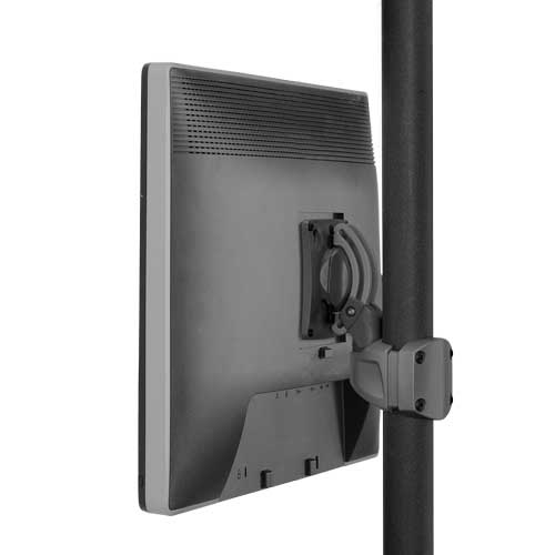 K0P100B | Kontour™ K0 Wall and Pole Extreme Tilt Pitch/Pivot Mounts Series