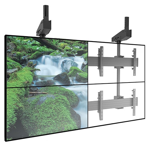 LCM2X2U | Fusion® Micro-Adjustable Large Ceiling Mounted Video Wall Solutions Series