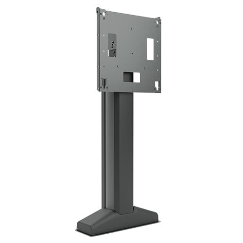 LFE1U | Large Capacity Electric Height Adjustable Flat Panel Floor Support Mount -LFE1U Series