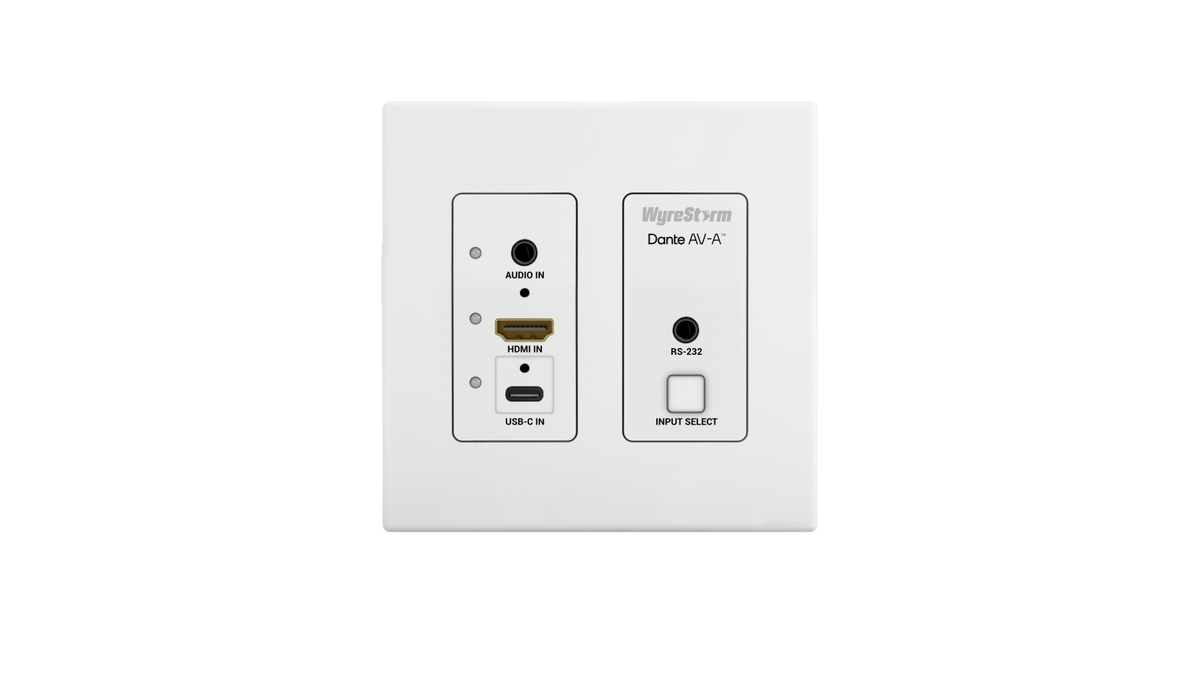 4K60Hz 4 4 4 2 Gang In-Wall Encoder, HDMI & USB-C Inputs