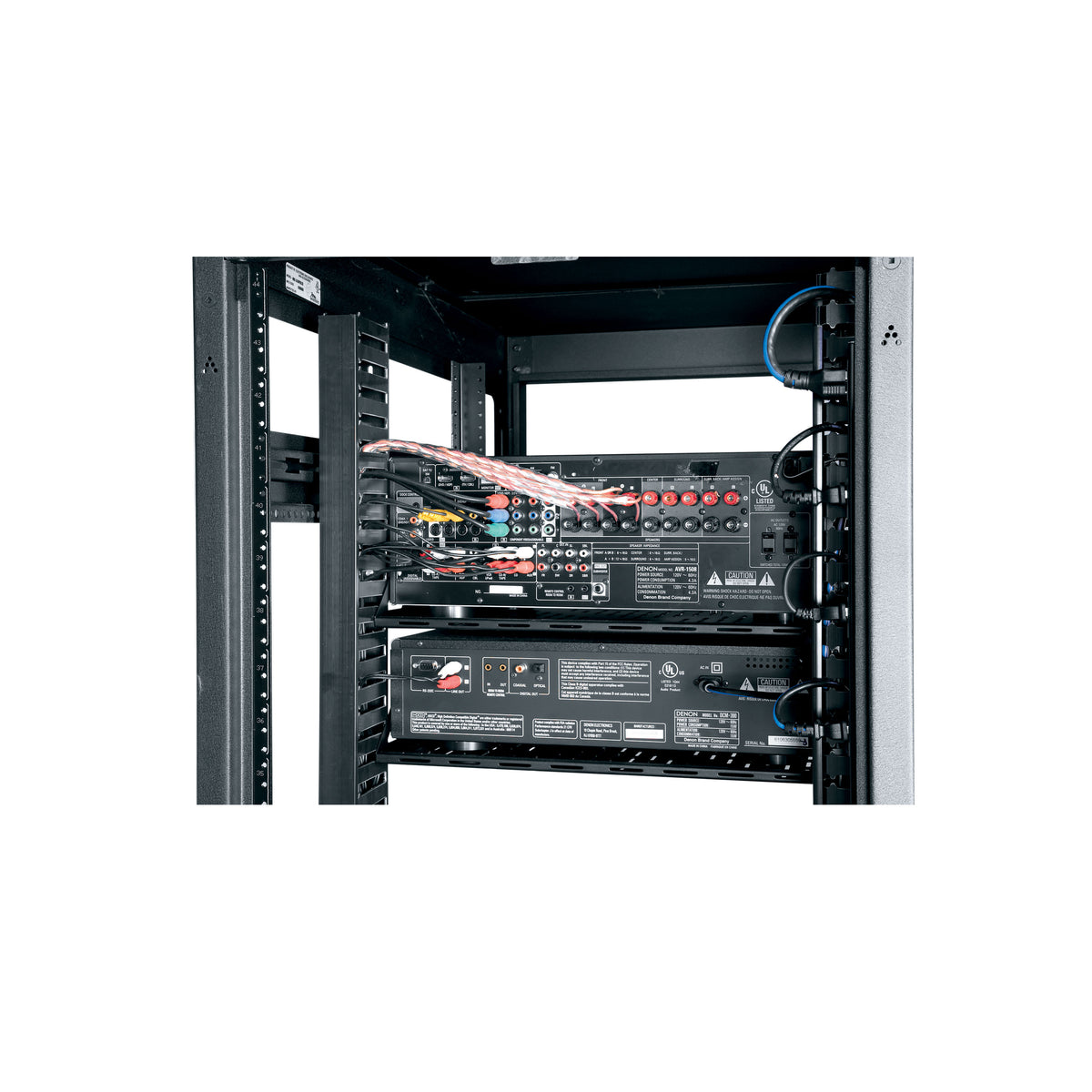 PCD-1.5X4-4BK | PCD Vertical Plastic Cable Duct Series