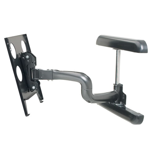 PWR2000B | Large Flat Panel Swing Arm Wall Display Mount - 25 Inch Extension-PWR Series Series