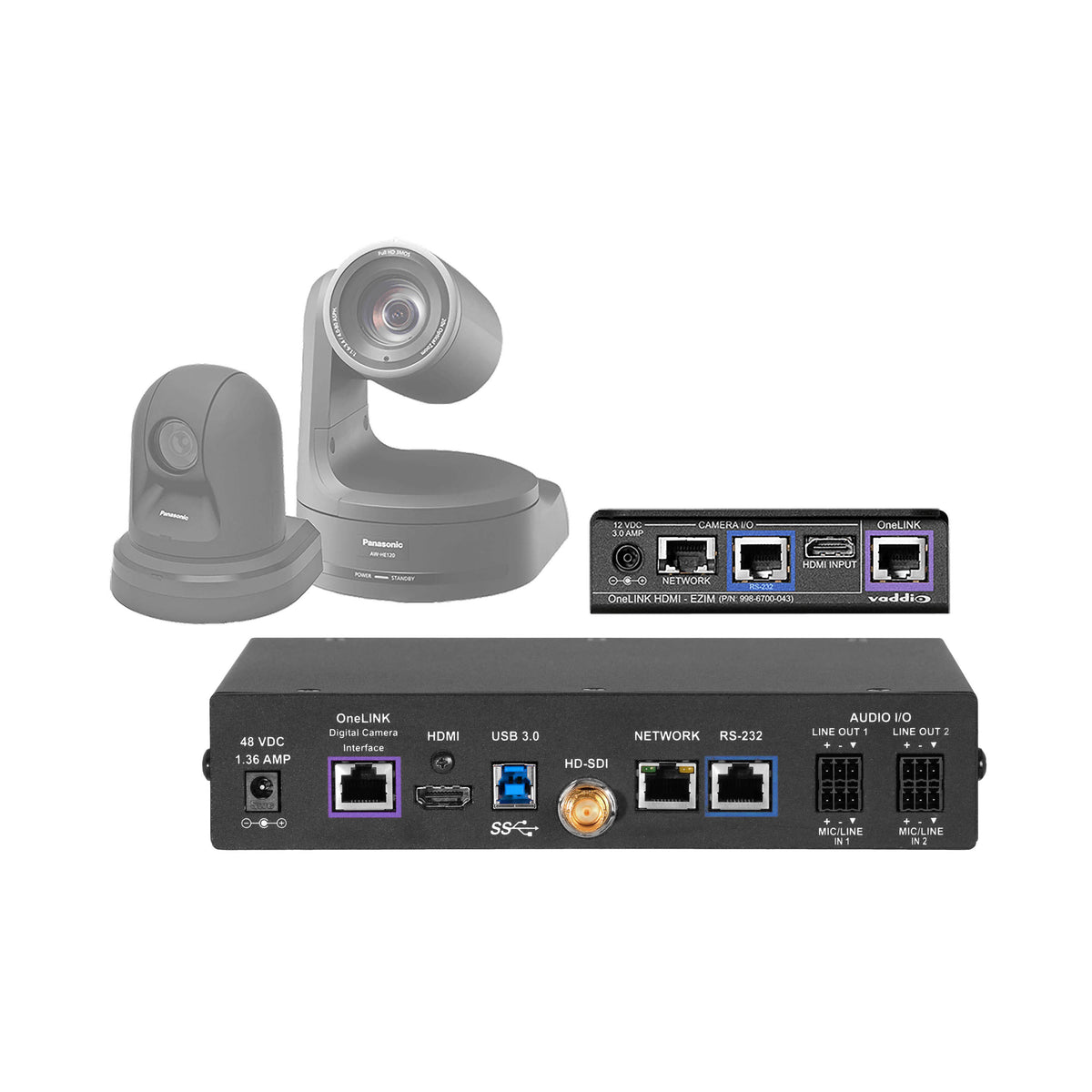 999-9630-000 | OneLINK Bridge Kit for Sony and Panasonic HE-Series Cameras Series