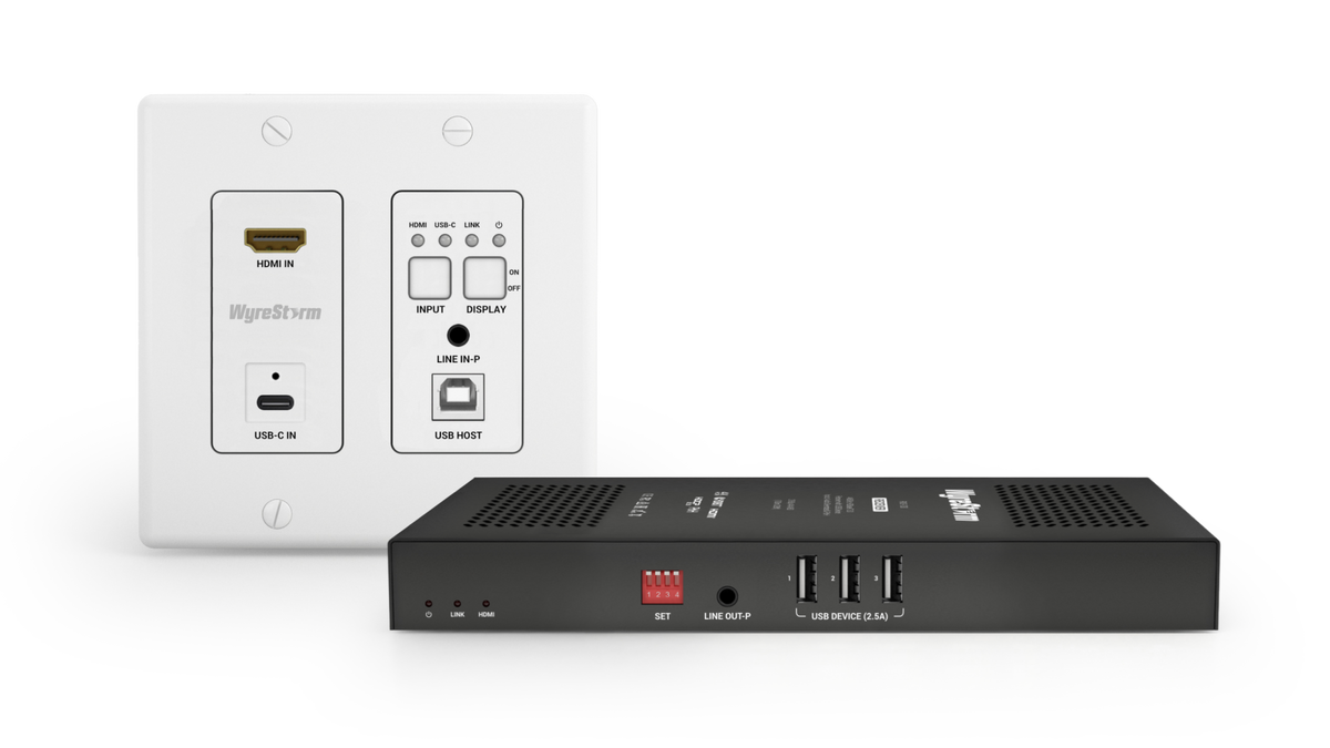 WYRESTORM In-Wall Kit with the SW-120-TX3-US Transmitter and RX3-100