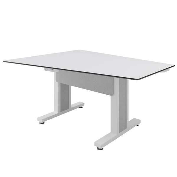 TBL-ANG-3P-SH-WW | Forum™ Collaboration Suite Angle Table Series