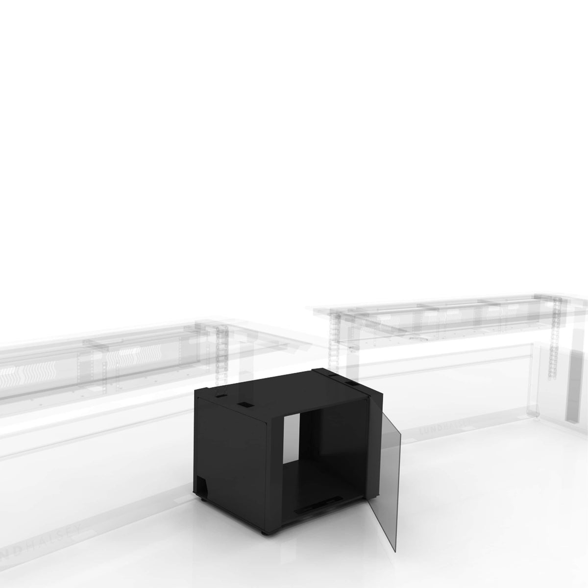 LH-BCW15 | LundHalsey Visionline 24/7 Command & Control Console Bridging Cabinet Series