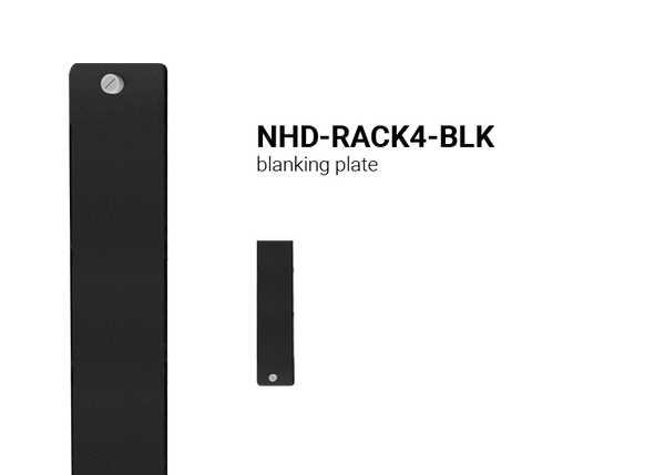 Spare or additional blanking plate for