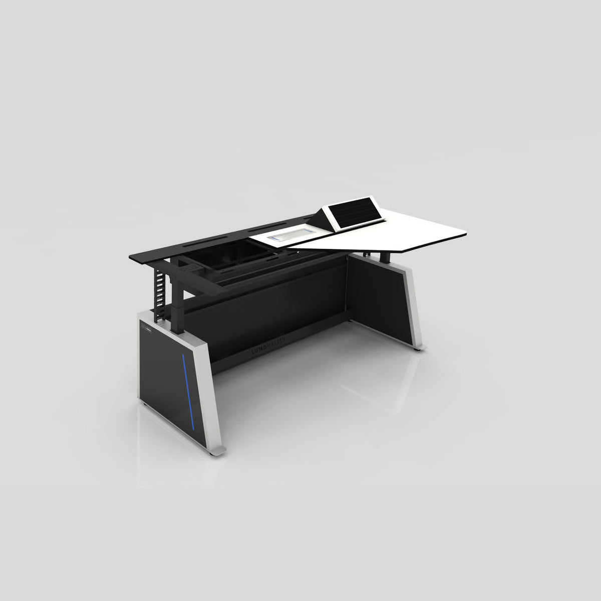 LH-XTAT4RU | LundHalsey x-Type Broadcast Console Equipment Pod Series