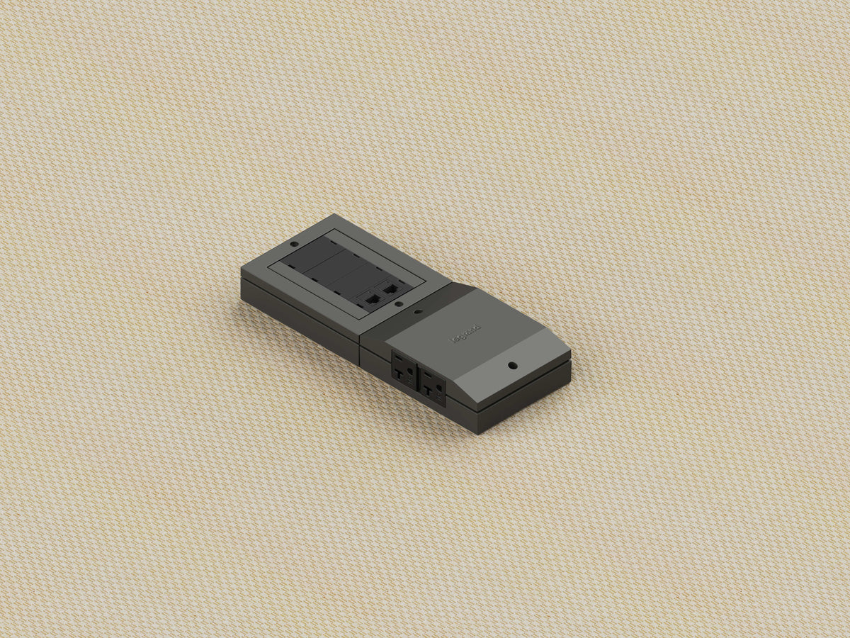 XPU6KTR | Express Under Carpet Raceway Kit Tamper-Resistant Series