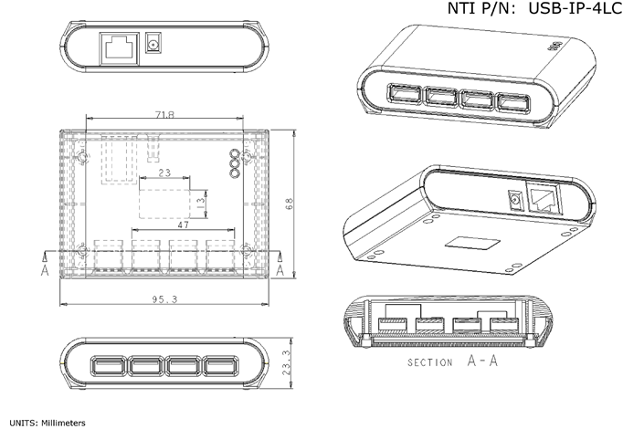 Low-Cost USB Over IP Extender