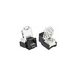 CAT6 Tooless Vertical Keystone Jack