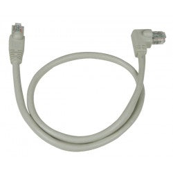 CAT6 Right Angle to Straight Patch Cords, Operating Temperature Range: -4 to 140°F (-20 to 60°C)