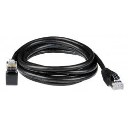 CAT6 Up Angle to Straight Shielded Patch Cords, 5 Ft