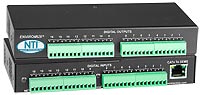 Digital Input/Output Expander (Open-Collector Outputs) DIN Mount