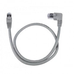 CAT5e Left Angle to Straight Shielded Patch Cords
