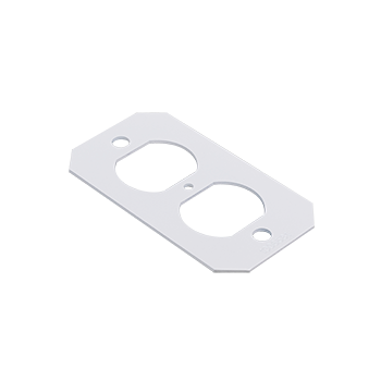 8DP | Evolution 8AT Series Duplex Device Plate Series