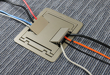 RFB6DP | Resource RFB Series Duplex Device Plate for RFB6RFB6E Style Floor Boxes Series