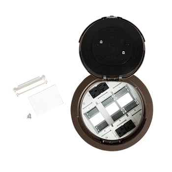 8AT2PBZ | Evolution 8AT2 Series Recessed Assembly with Flush Style Cover Series