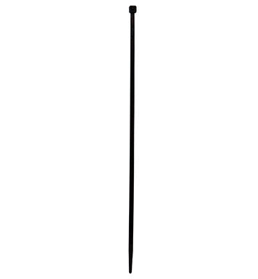 AC4005100 | 11 Inch Black Cable Ties - 100 Pack Series